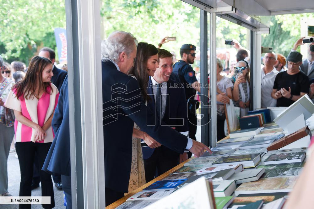 Queen Letizia At 84th Madrid Book Fair - Madrid