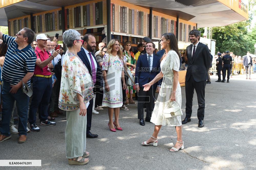 Queen Letizia At 84th Madrid Book Fair - Madrid