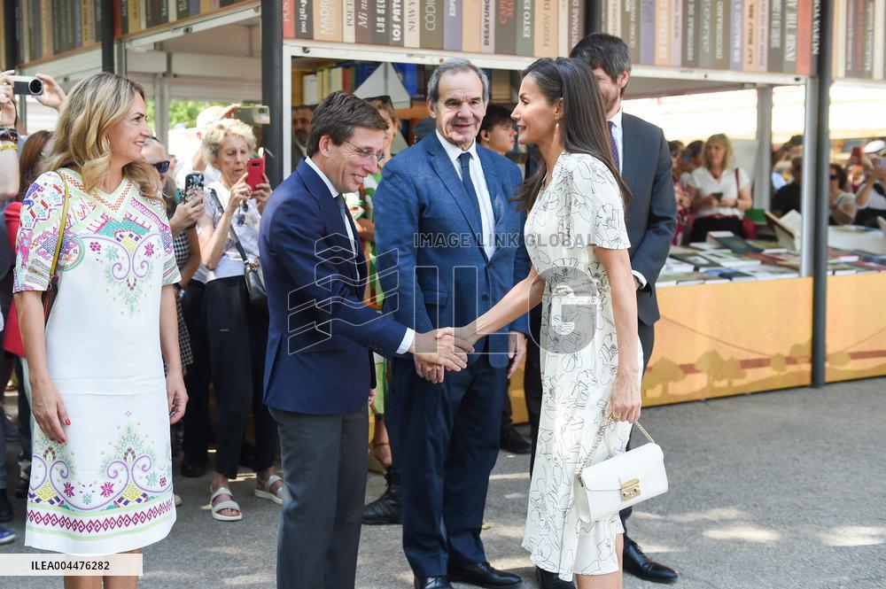 Queen Letizia At 84th Madrid Book Fair - Madrid