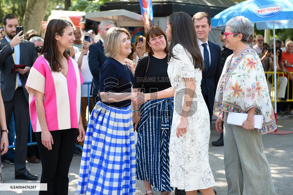 Queen Letizia At 84th Madrid Book Fair - Madrid