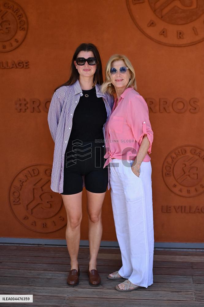 2025 French Open - Celebrities At Village Day 6