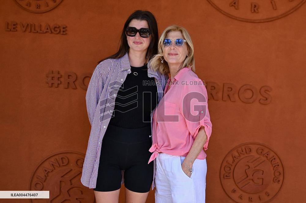2025 French Open - Celebrities At Village Day 6
