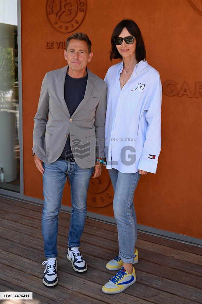 2025 French Open - Celebrities At Village Day 6