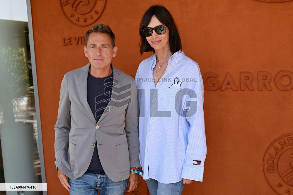 2025 French Open - Celebrities At Village Day 6