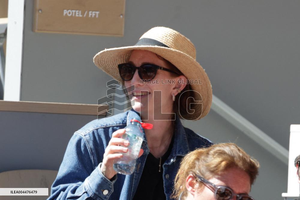 2025 French Open - Celebrities In Stands Day 6 NB