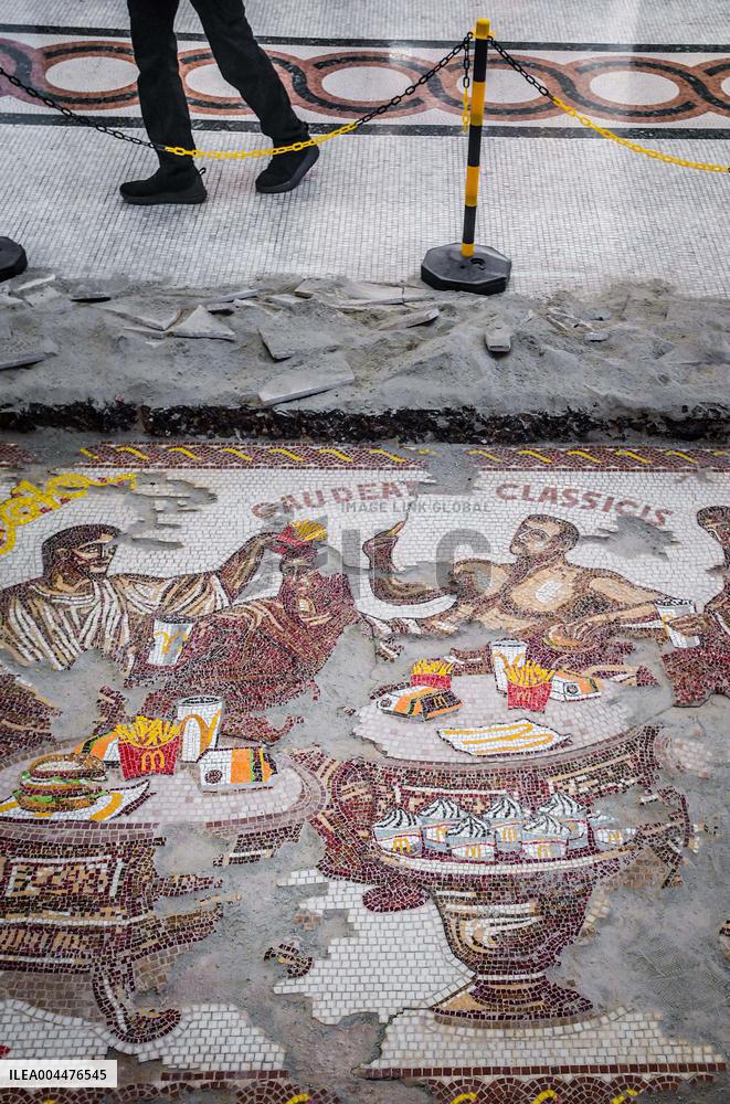 McDonald’s Makes Fake Archaeological Dig As Advertisement - Italy