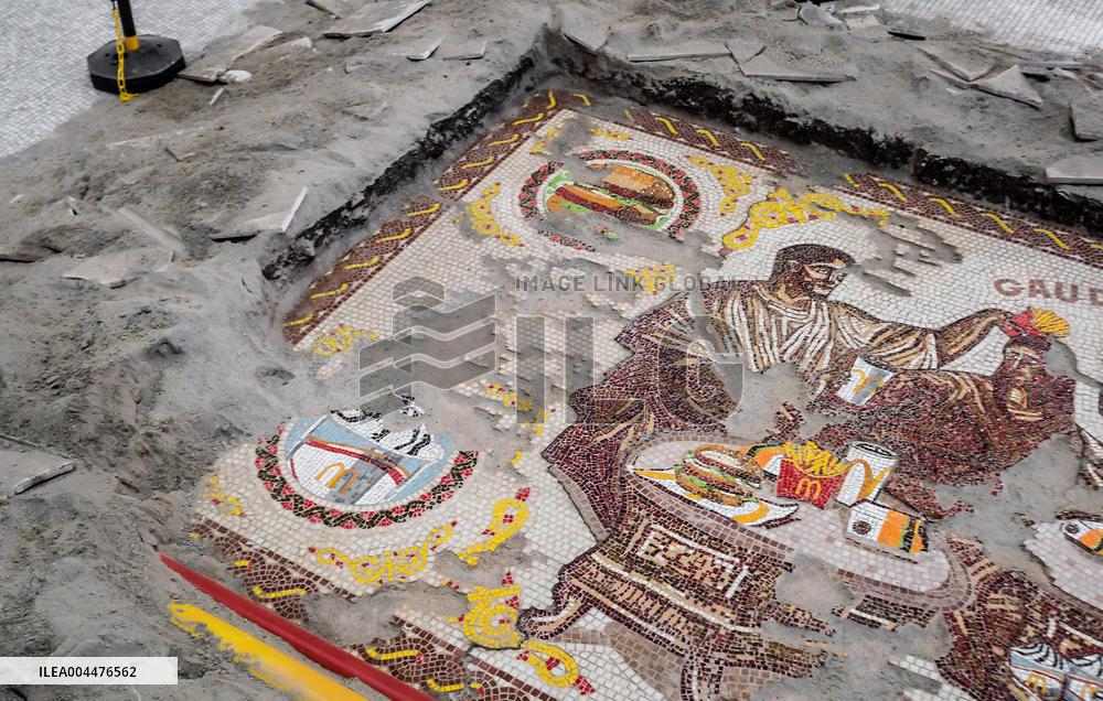 McDonald’s Makes Fake Archaeological Dig As Advertisement - Italy