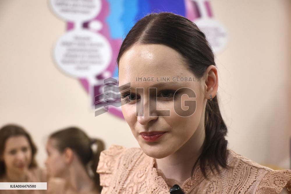 Last bell event at Kharkiv underground school