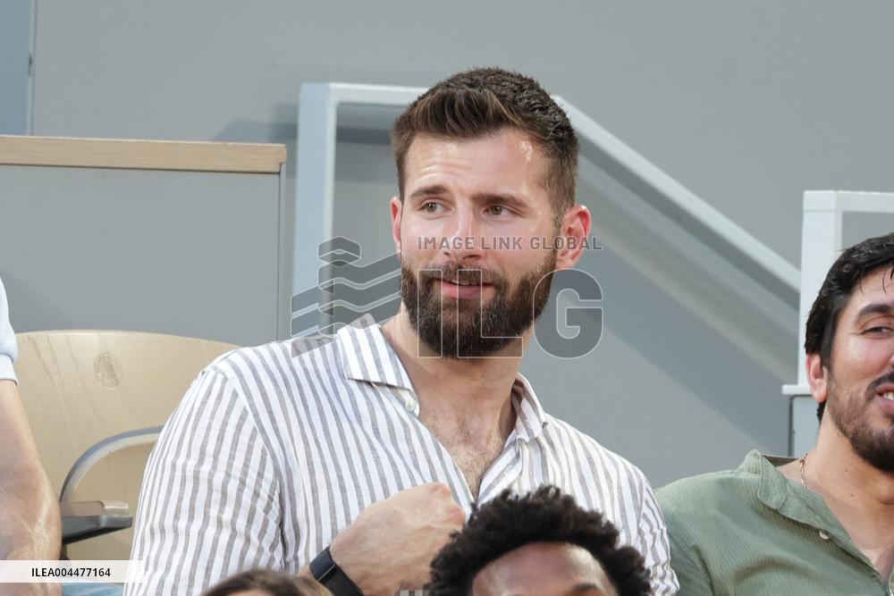 2025 French Open - Celebrities In Stand Day 6 NB