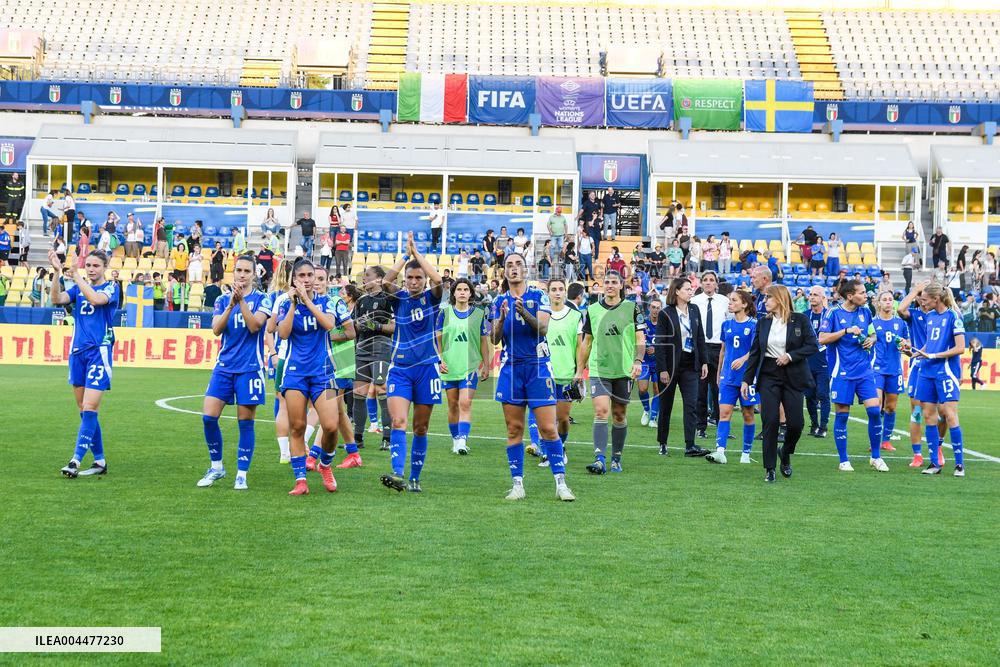 CALCIO - UEFA Nations League - UEFA Women's Nations League 2025 - Qualification - Italy vs Sweden