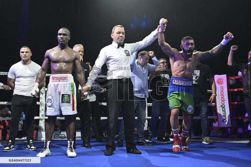 CONTATTO - Boxe - Titolo Europeo Silver Superleggeri - Metonyekpon vs Casamonica