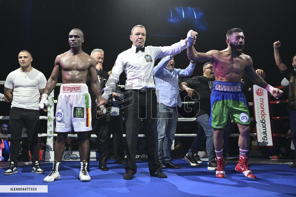 CONTATTO - Boxe - Titolo Europeo Silver Superleggeri - Metonyekpon vs Casamonica