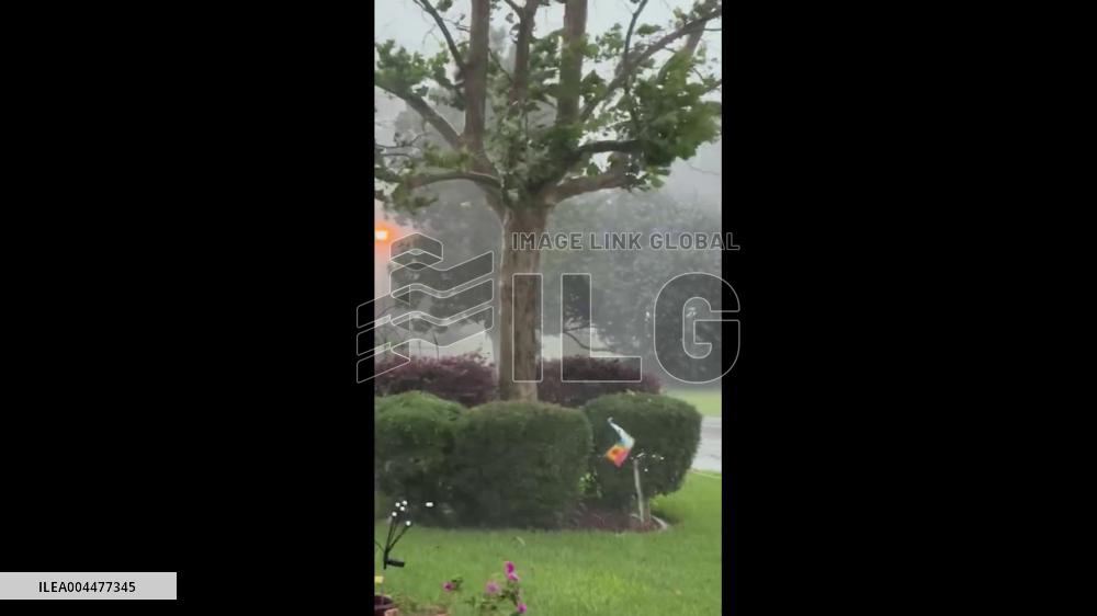 US: Strong Winds and Heavy Rain Batter Myrtle Beach Area, South Carolina 2