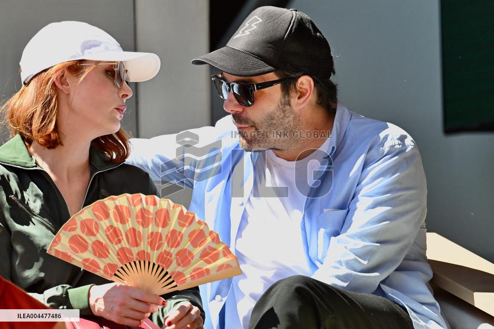 2025 French Open - VIPs In The Stands Day 6