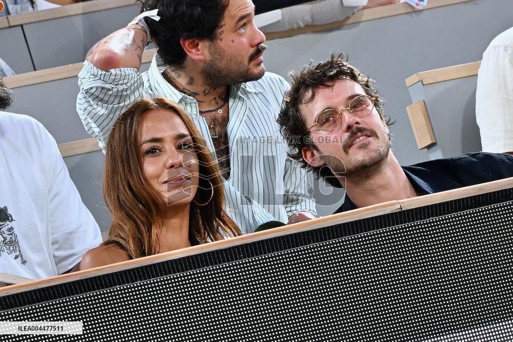 2025 French Open - VIPs In The Stands Day 6