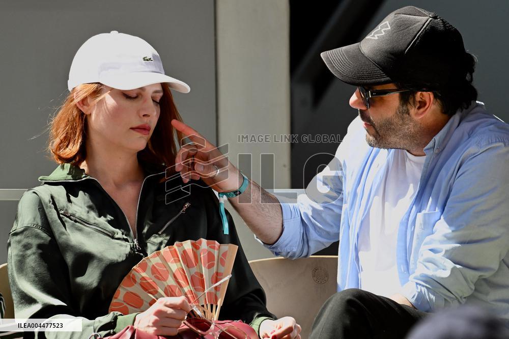 2025 French Open - VIPs In The Stands Day 6