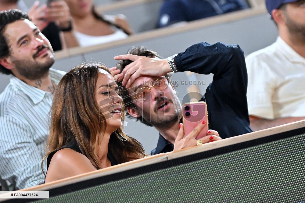 2025 French Open - VIPs In The Stands Day 6