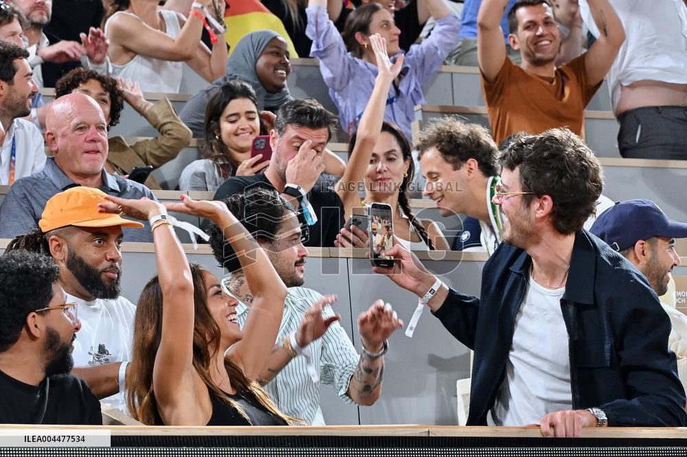2025 French Open - VIPs In The Stands Day 6