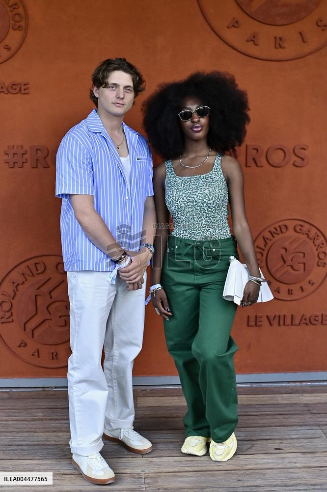 2025 French Open - Celebrities At Village Day 6