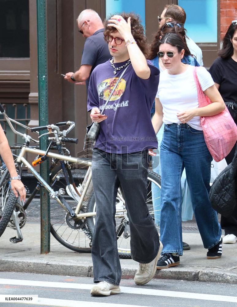 Lucas Jagger out - NYC