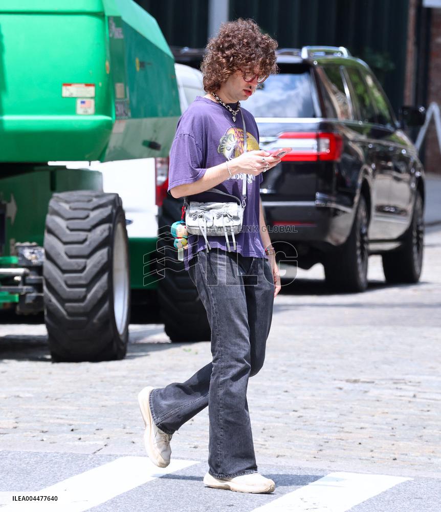 Lucas Jagger out - NYC