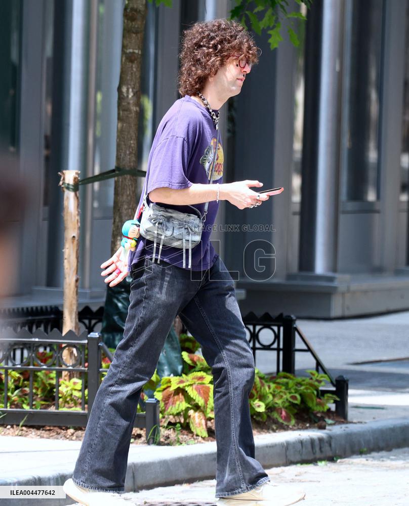 Lucas Jagger out - NYC