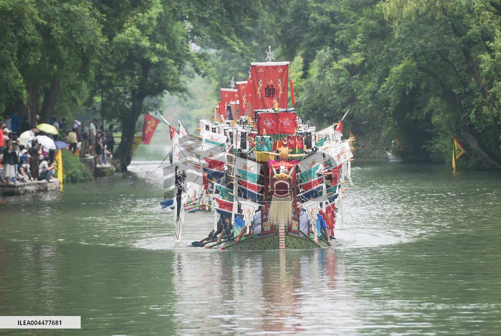 Dragon Boat Festival Celebration in Hangzhou