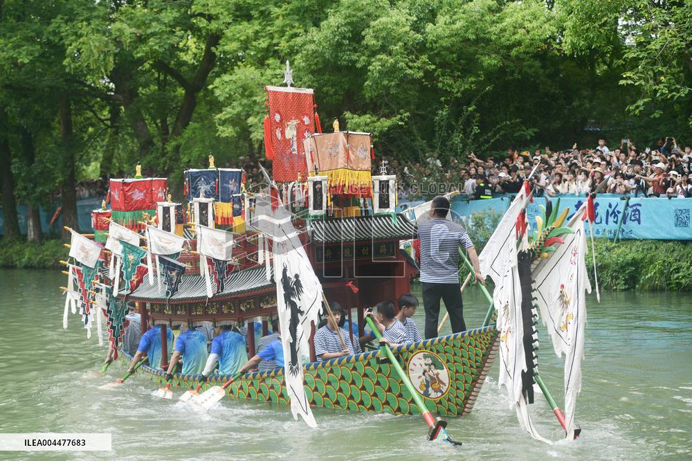 Dragon Boat Festival Celebration in Hangzhou