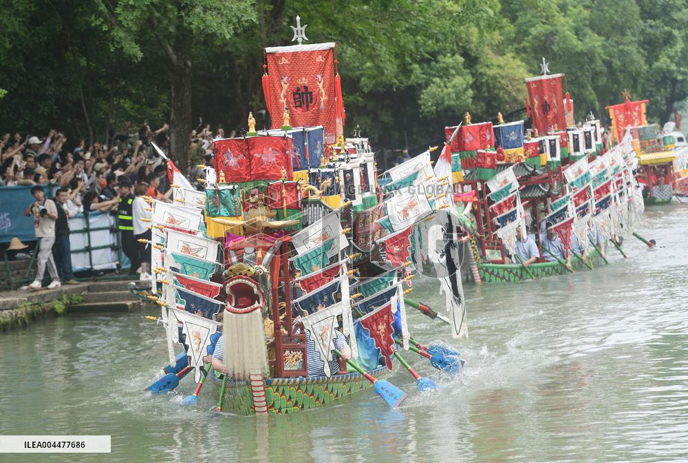 Dragon Boat Festival Celebration in Hangzhou