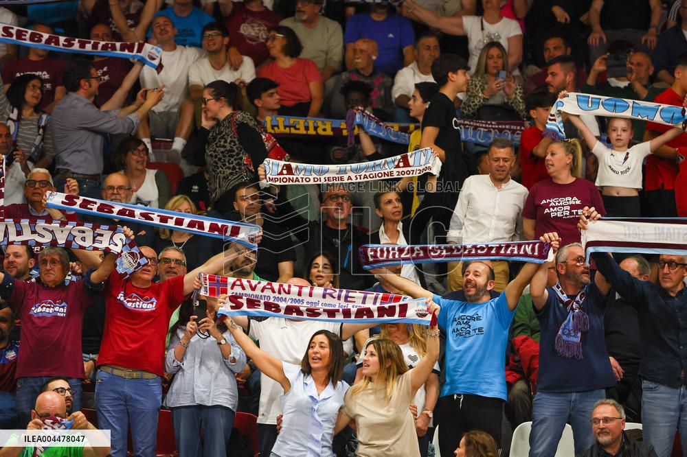 BASKET - Serie A2 - PlayOff - Real Sebastiani Rieti vs Acqua S.Bernando Cantu