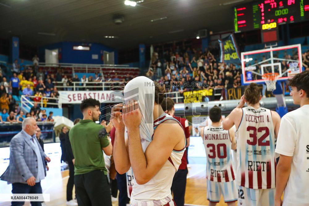 BASKET - Serie A2 - PlayOff - Real Sebastiani Rieti vs Acqua S.Bernando Cantu