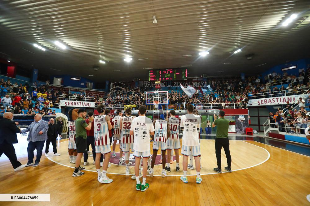 BASKET - Serie A2 - PlayOff - Real Sebastiani Rieti vs Acqua S.Bernando Cantu