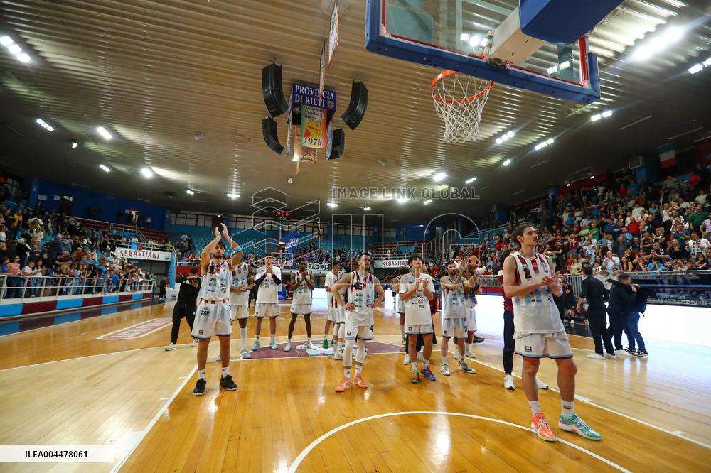 BASKET - Serie A2 - PlayOff - Real Sebastiani Rieti vs Acqua S.Bernando Cantu