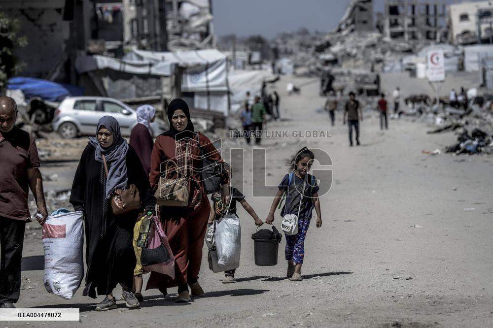 Displaced Face Dire Conditions - West Bank