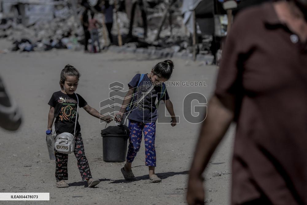 Displaced Face Dire Conditions - West Bank