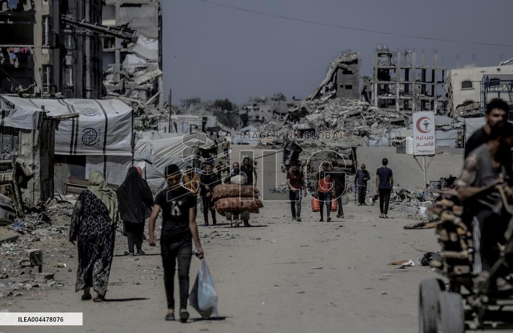 Displaced Face Dire Conditions - West Bank