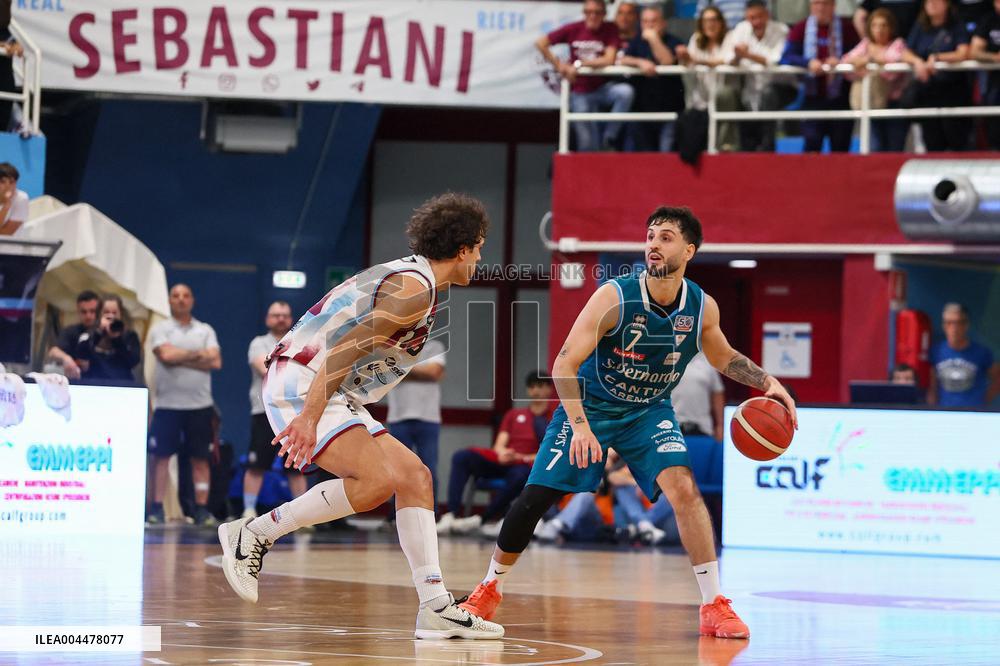 BASKET - Serie A2 - PlayOff - Real Sebastiani Rieti vs Acqua S.Bernando Cantu
