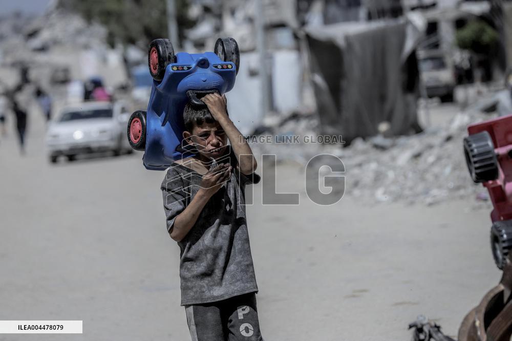 Displaced Face Dire Conditions - West Bank