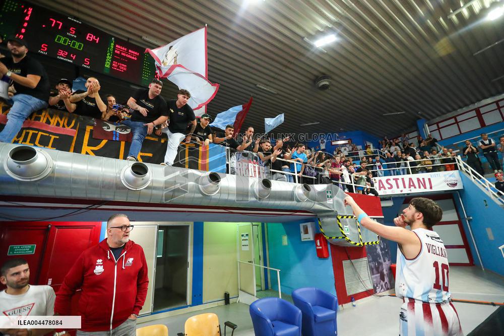 BASKET - Serie A2 - PlayOff - Real Sebastiani Rieti vs Acqua S.Bernando Cantu