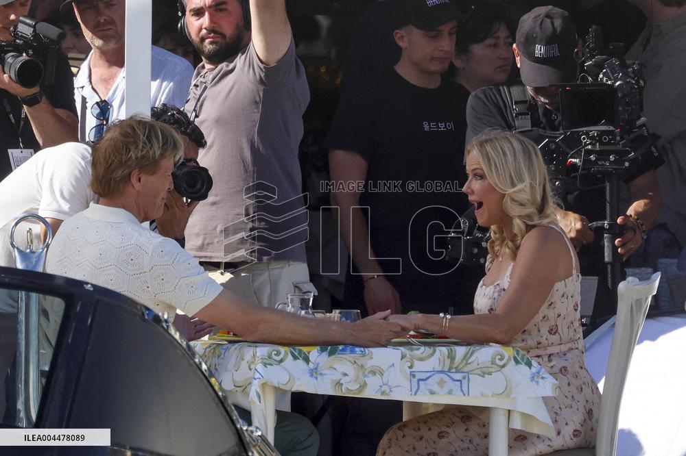 The Bold And Beautiful Filming in Naples - Italy