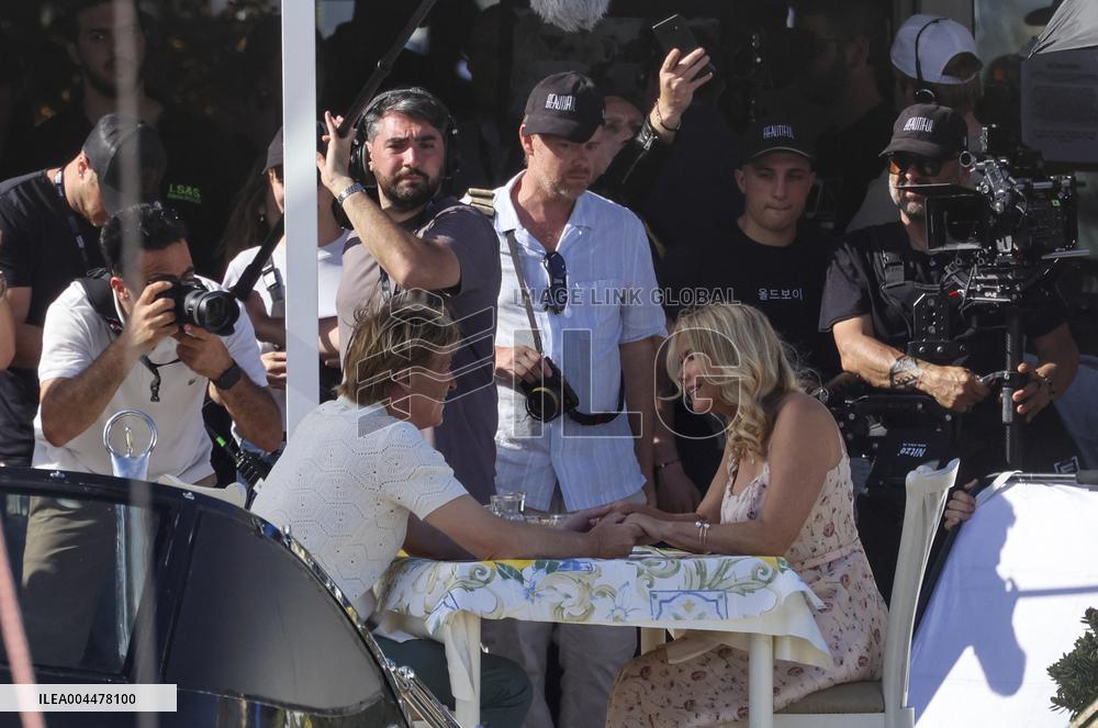 The Bold And Beautiful Filming in Naples - Italy