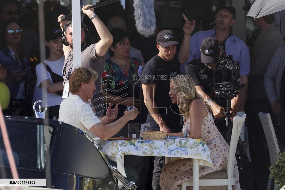 The Bold And Beautiful Filming in Naples - Italy