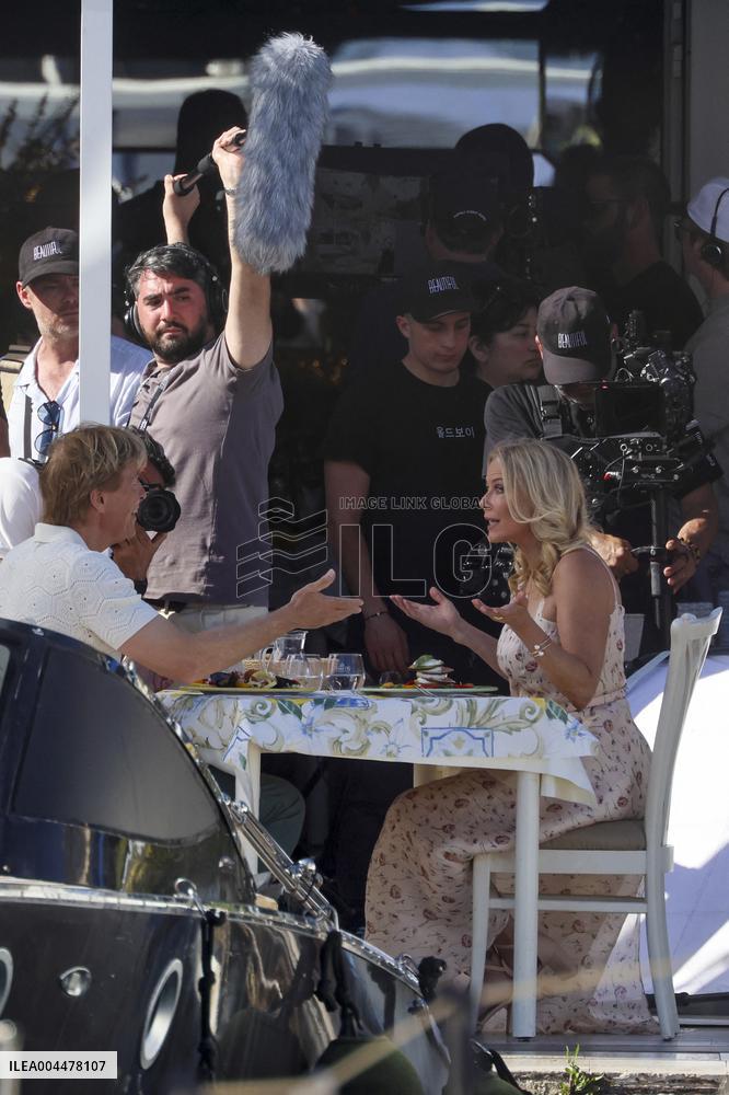 The Bold And Beautiful Filming in Naples - Italy