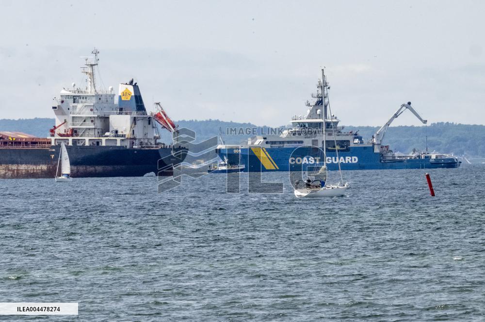 SWEDEN SHIP AGROUND
