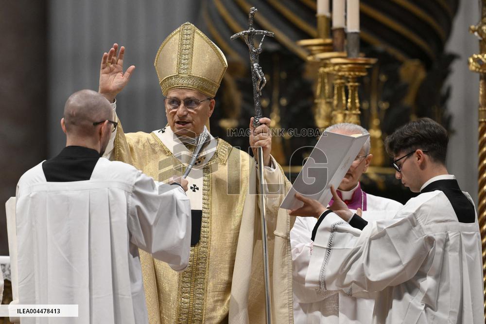 Pope Leo XIV Celebrates Mass For Priestly Ordinations - Vatican