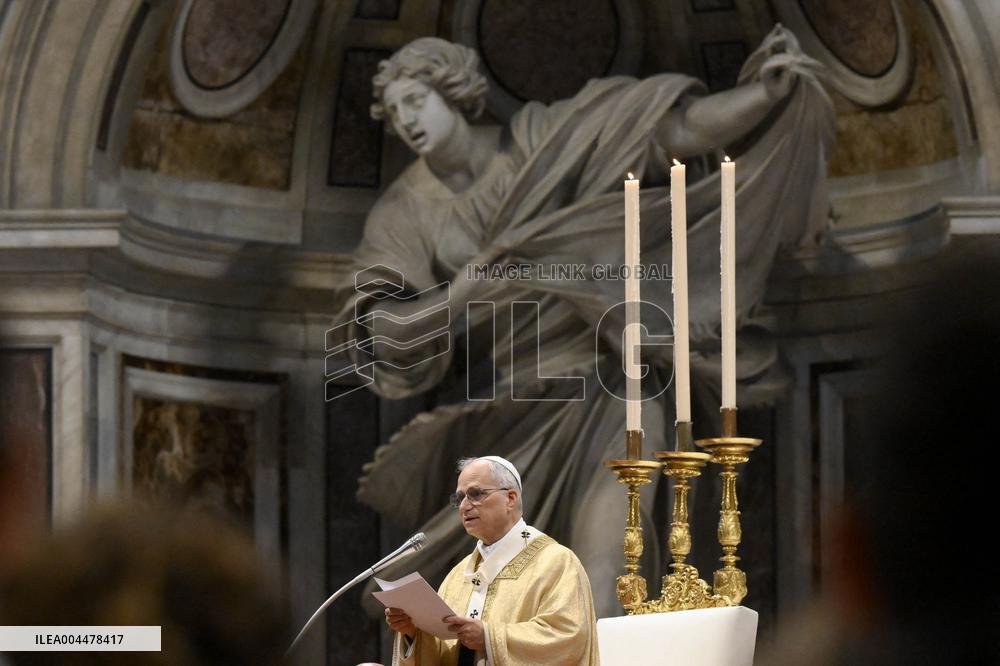Pope Leo XIV Celebrates Mass For Priestly Ordinations - Vatican