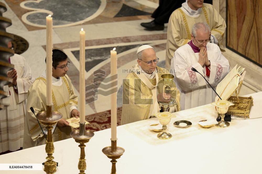 Pope Leo XIV Celebrates Mass For Priestly Ordinations - Vatican
