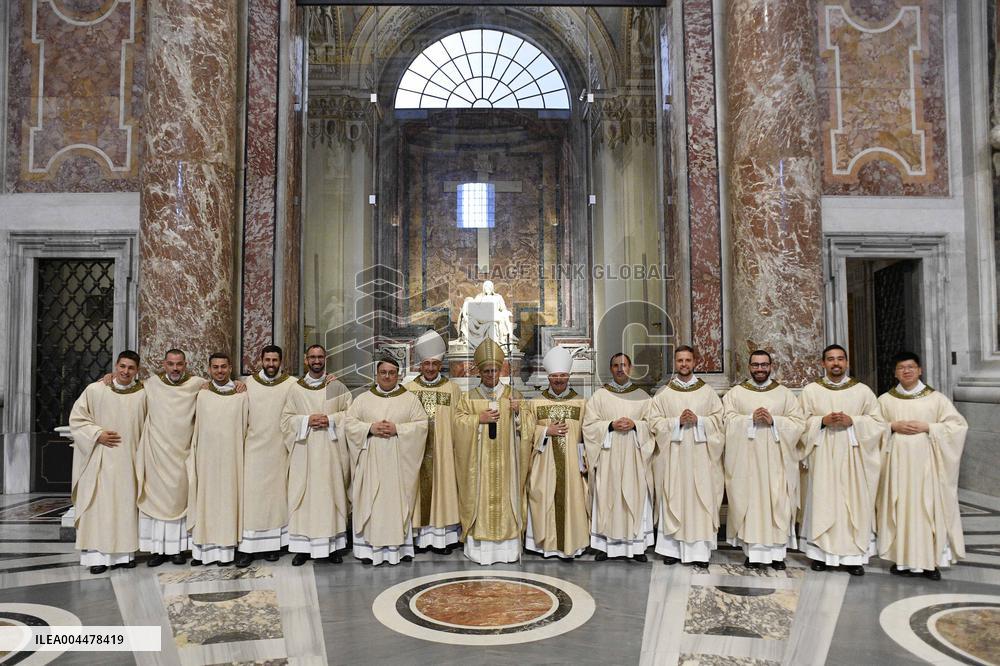 Pope Leo XIV Celebrates Mass For Priestly Ordinations - Vatican