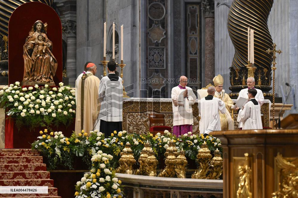 Pope Leo XIV Celebrates Mass For Priestly Ordinations - Vatican