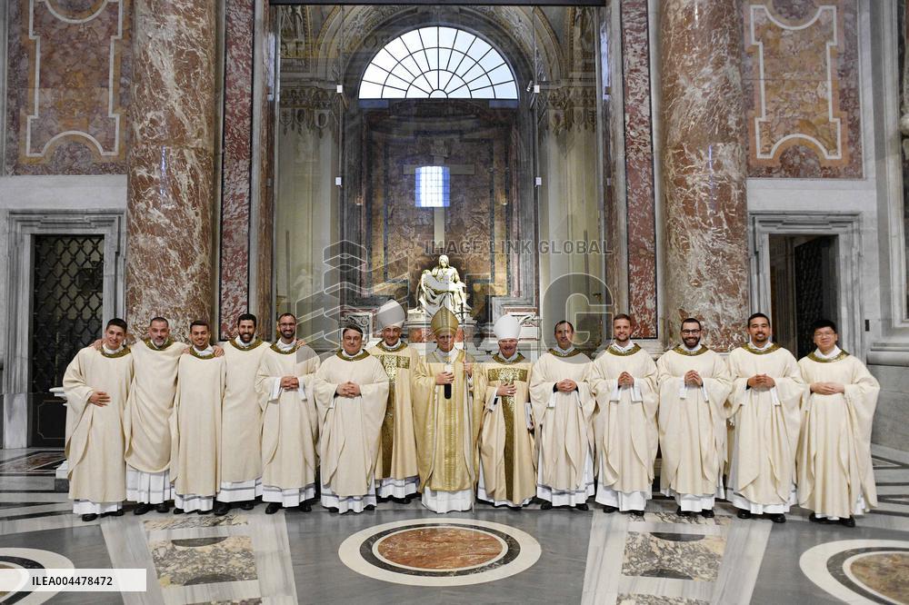 Pope Leo XIV Ordains 11 New Priests - Vatican
